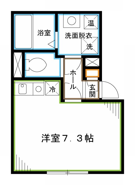 ココフラット東中野  間取り