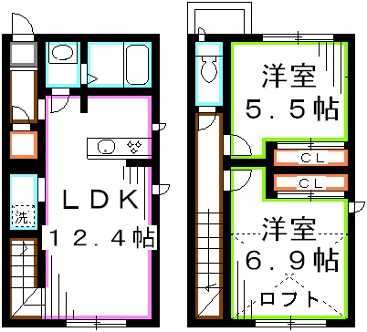 Maple　Avenue吉祥寺 間取り