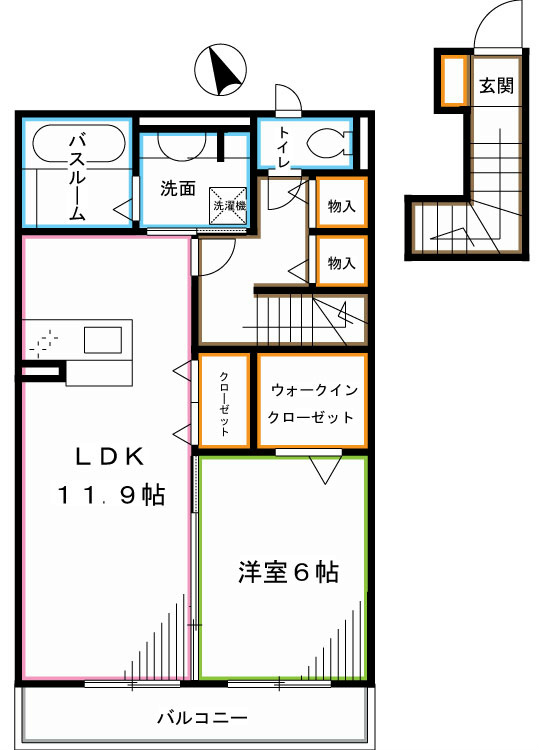 プレザントスクエア 間取り