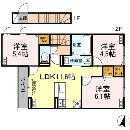 セレスティア石神井台Ⅱ 間取り
