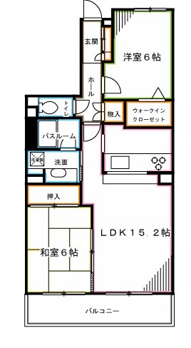 コスモ荻窪ロイヤルコート 間取り