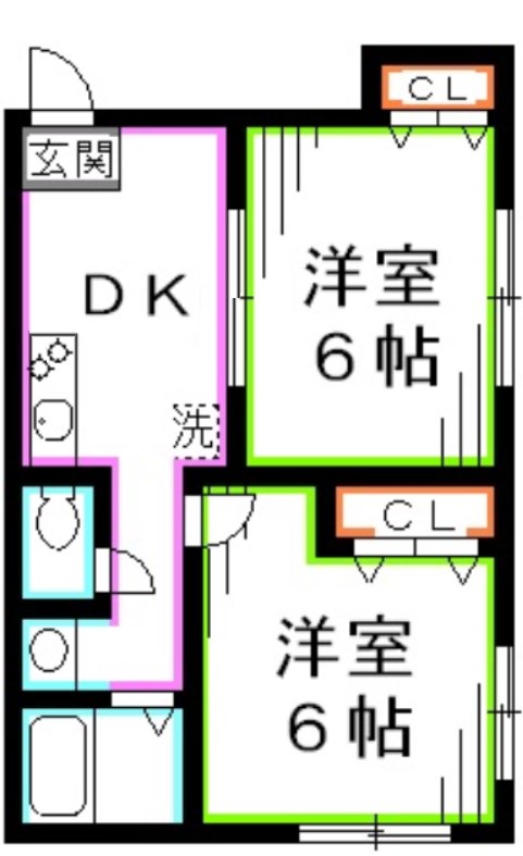 サンライズ善福寺 間取り