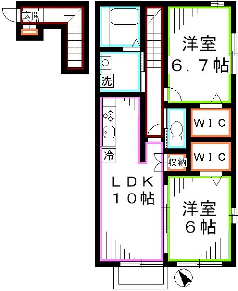 やまふく・吉祥寺　  間取り