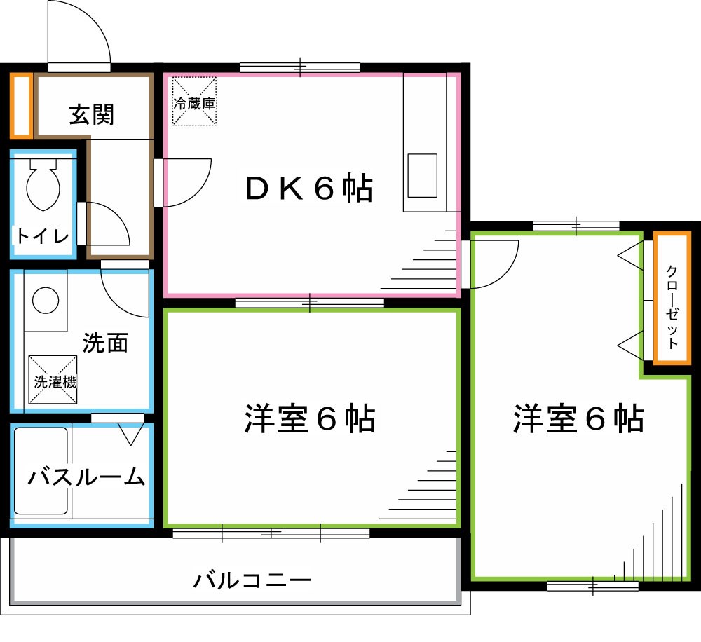 パルデンス善福寺 間取り