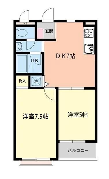 メゾンカーム 間取り