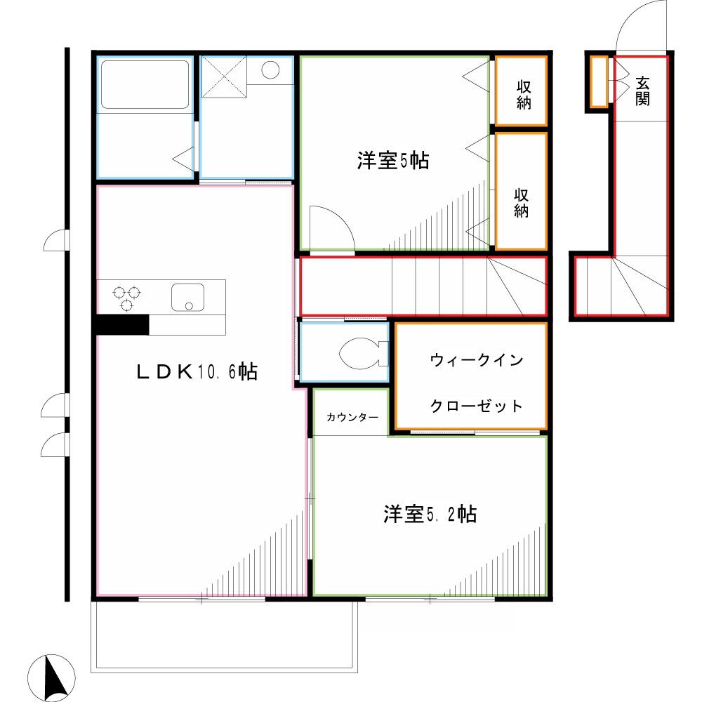 ウィステリアガーデン 間取り