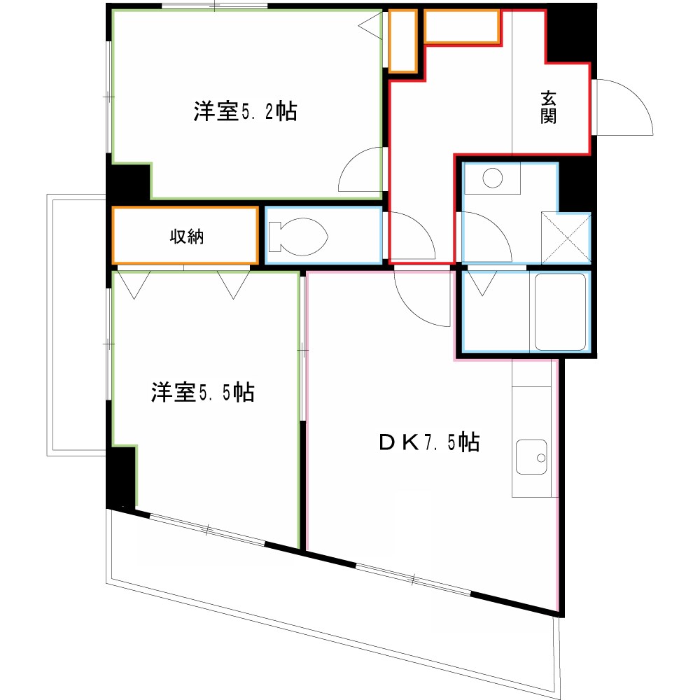 コート高橋 間取り