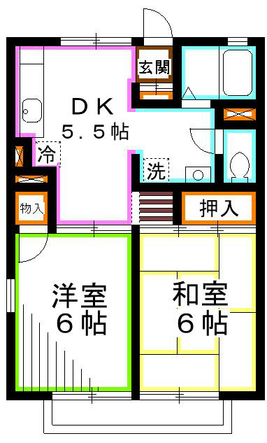 ファミール三鷹 間取り