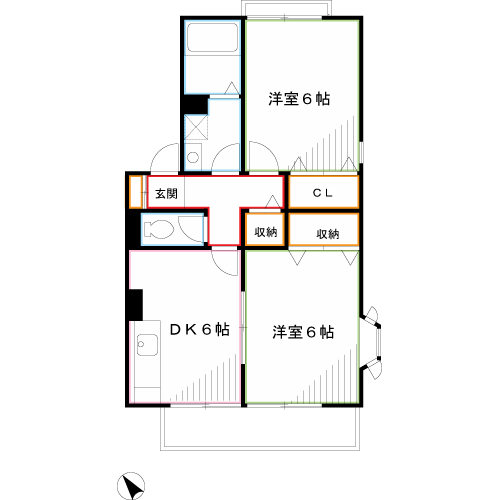 吉祥寺ガーデンホームズ　　 間取り