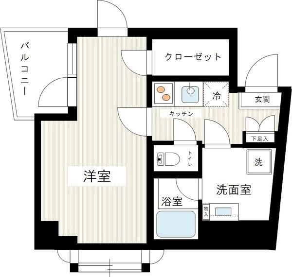 ジュエル荻窪 間取り図