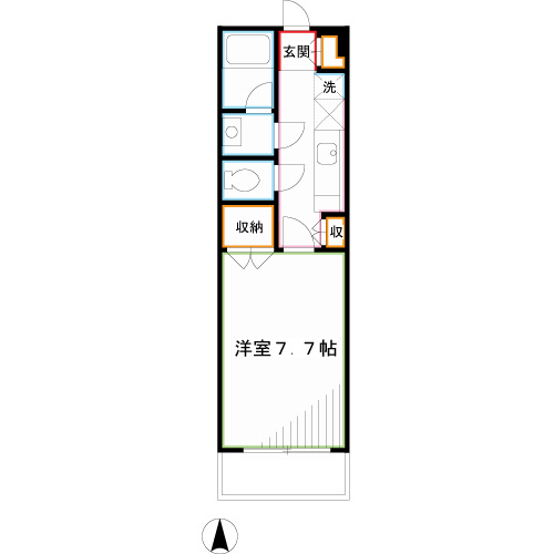コロネット小金井緑 間取り