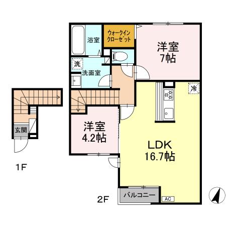 MOCRAFT下井草 間取り