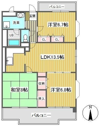 プリメール石神井 間取り