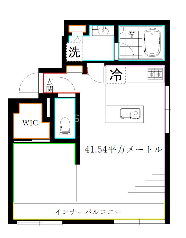 三鷹台ストリート 間取り