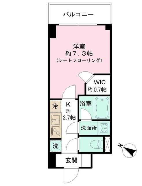Ｓｔ．Ｌｕｋｅ’ｓ浜田山  間取り