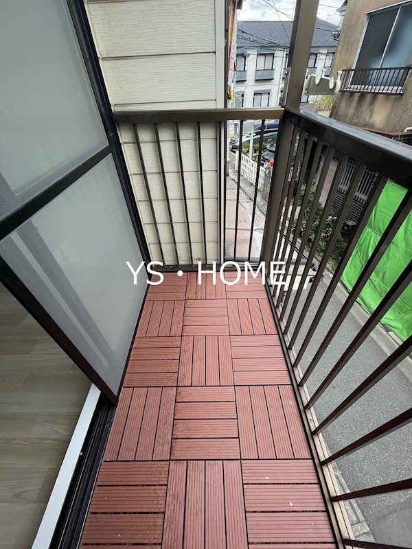 中野区中央戸建 ベランダ