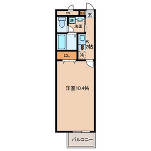 アンプルールフェールKOKI 間取り