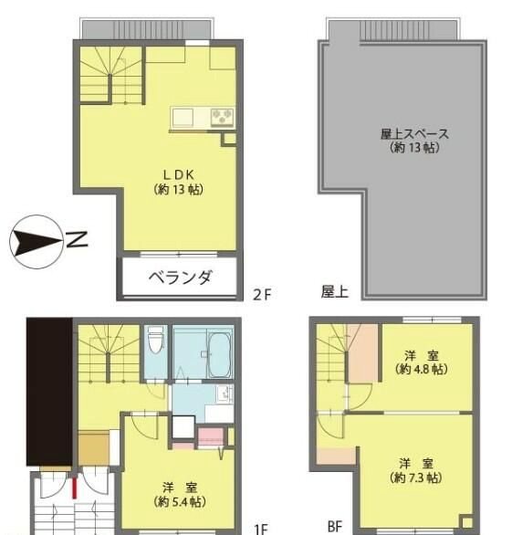 SORA NOTE（ソラノート） 間取り