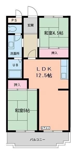 センチュリー武蔵野 間取り図