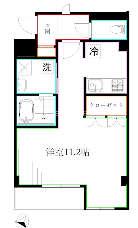 Ｍ・ロワール 間取り