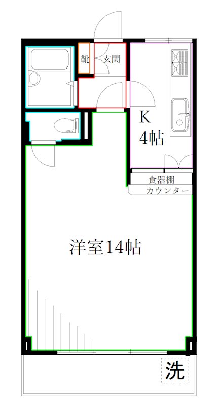 クラウディⅡ 間取り
