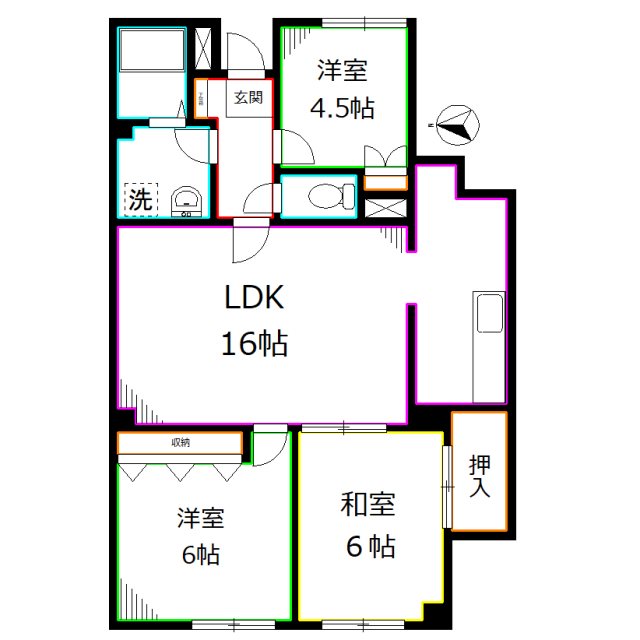 大沢ビルディング 間取り