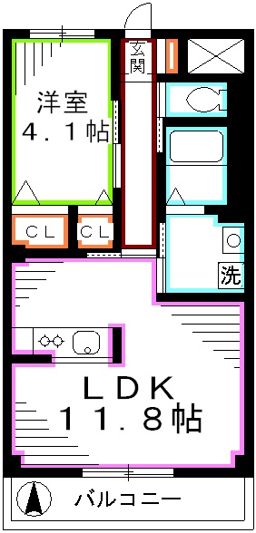 グリーンヴィラ 間取り