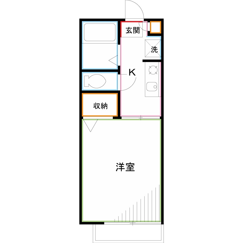 アロッジオ　クオーレＡ 間取り