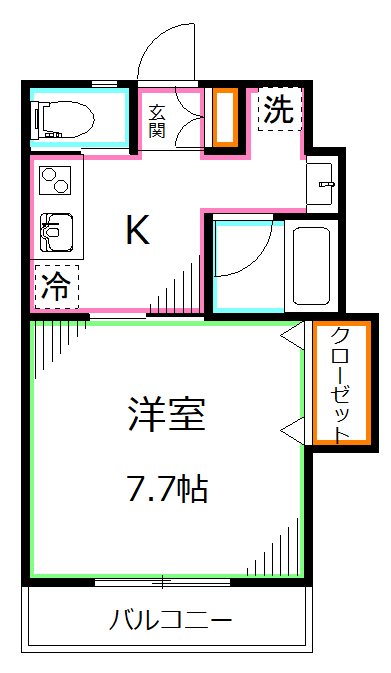 三和中野 間取り