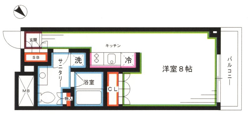 コンフォリア中野 間取り