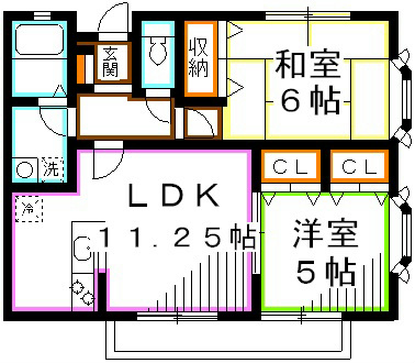 モンシャトー久我山  間取り