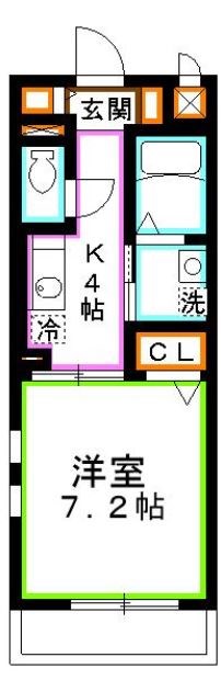 フィオーレ三鷹台 間取り