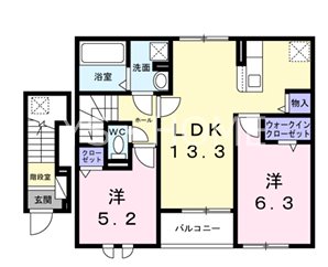 プラシード神代 間取り