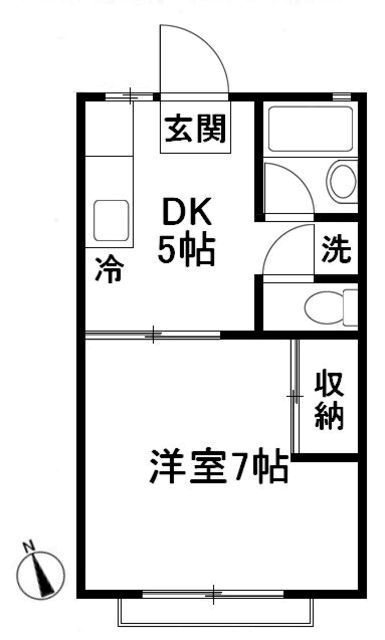 富士ハイツ 間取り