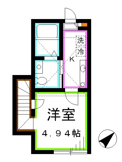 シティハイツ宮前 間取り図
