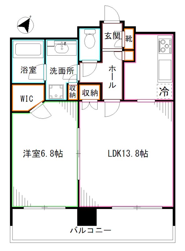 ユニゾンタワー  間取り