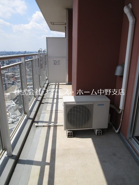 ユニゾンタワー  ベランダ