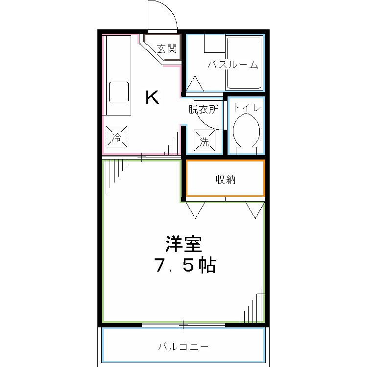 マリオハイツ 間取り