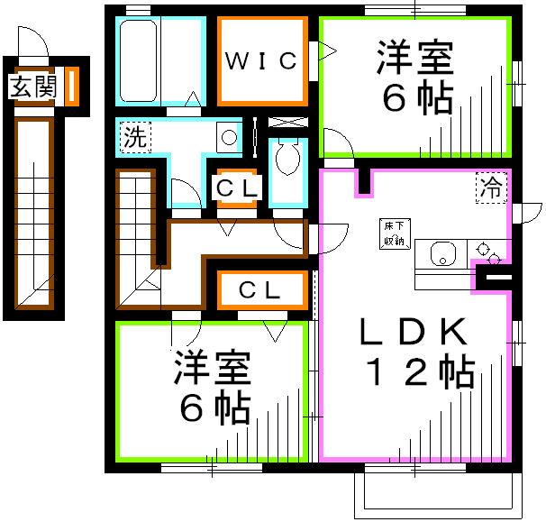 パルテール三鷹 間取り