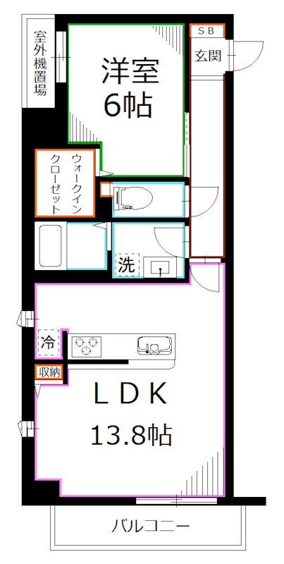 Moderato 間取り