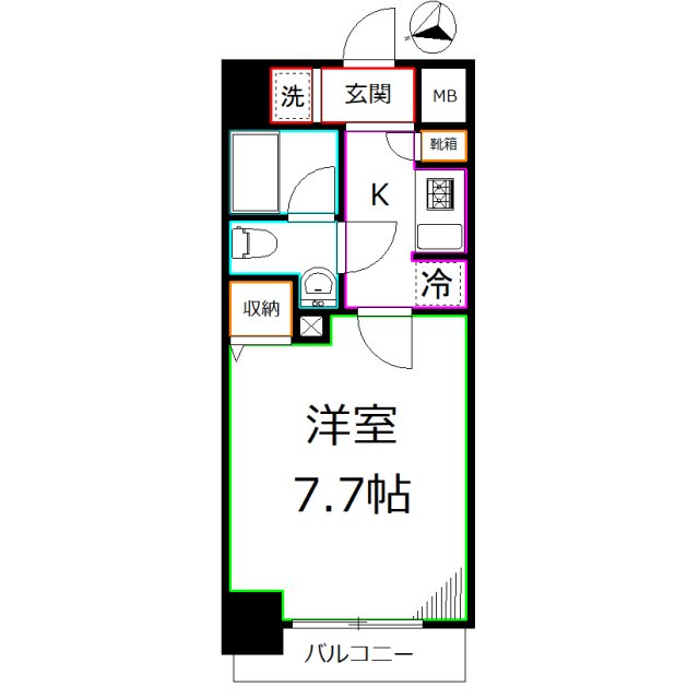 シースペース小金井 間取り