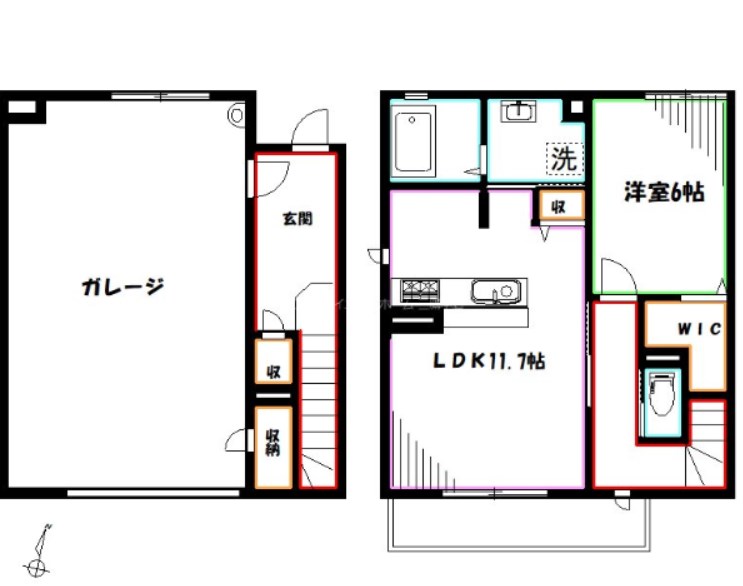 シルフィッドG 間取り