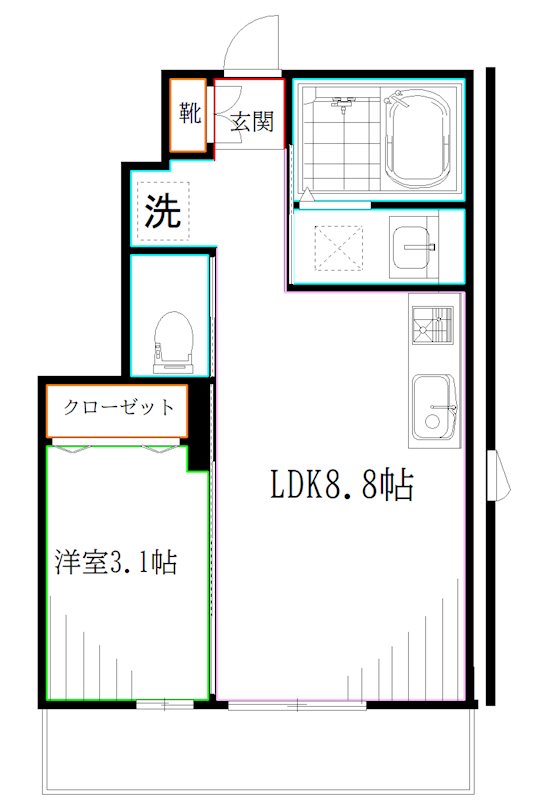 Casa Simpatia小金井 間取り