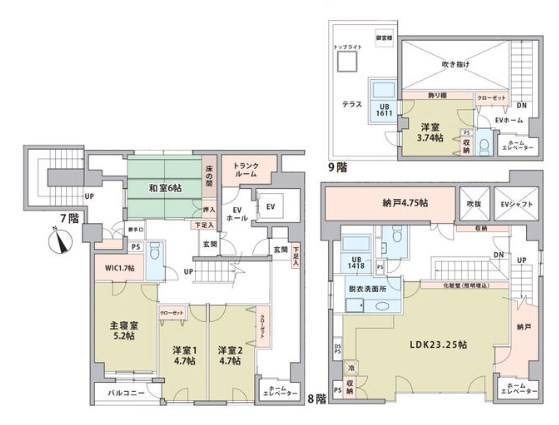 アーク阿佐ヶ谷 間取り