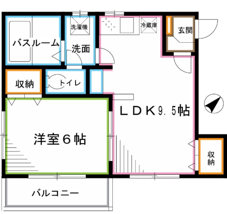 ハイツ善福寺 間取り