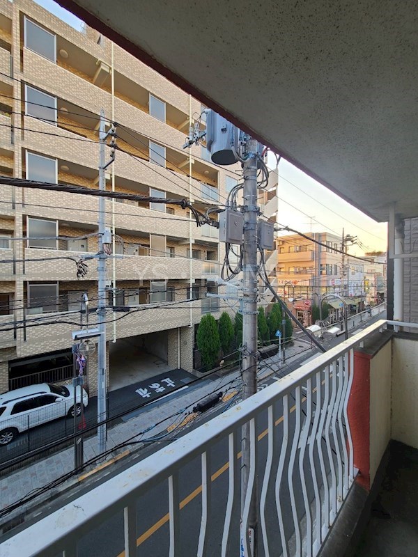 マンション中宿 ベランダ