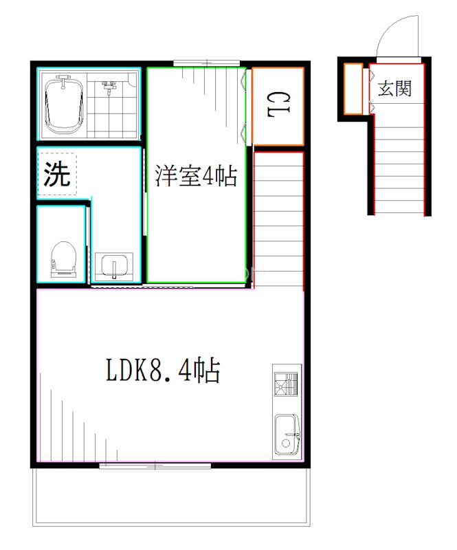 Casa Simpatia小金井 間取り