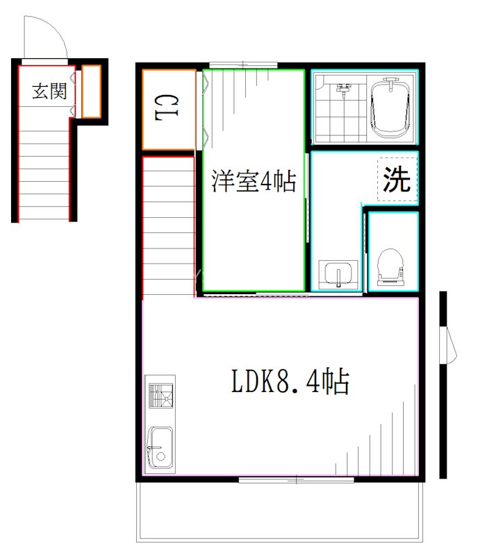 Casa Simpatia小金井 間取り