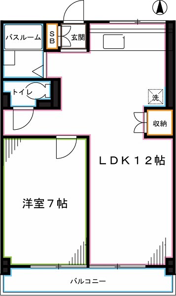 クラウディⅡ 間取り