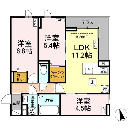 セレスティア下石神井 間取り